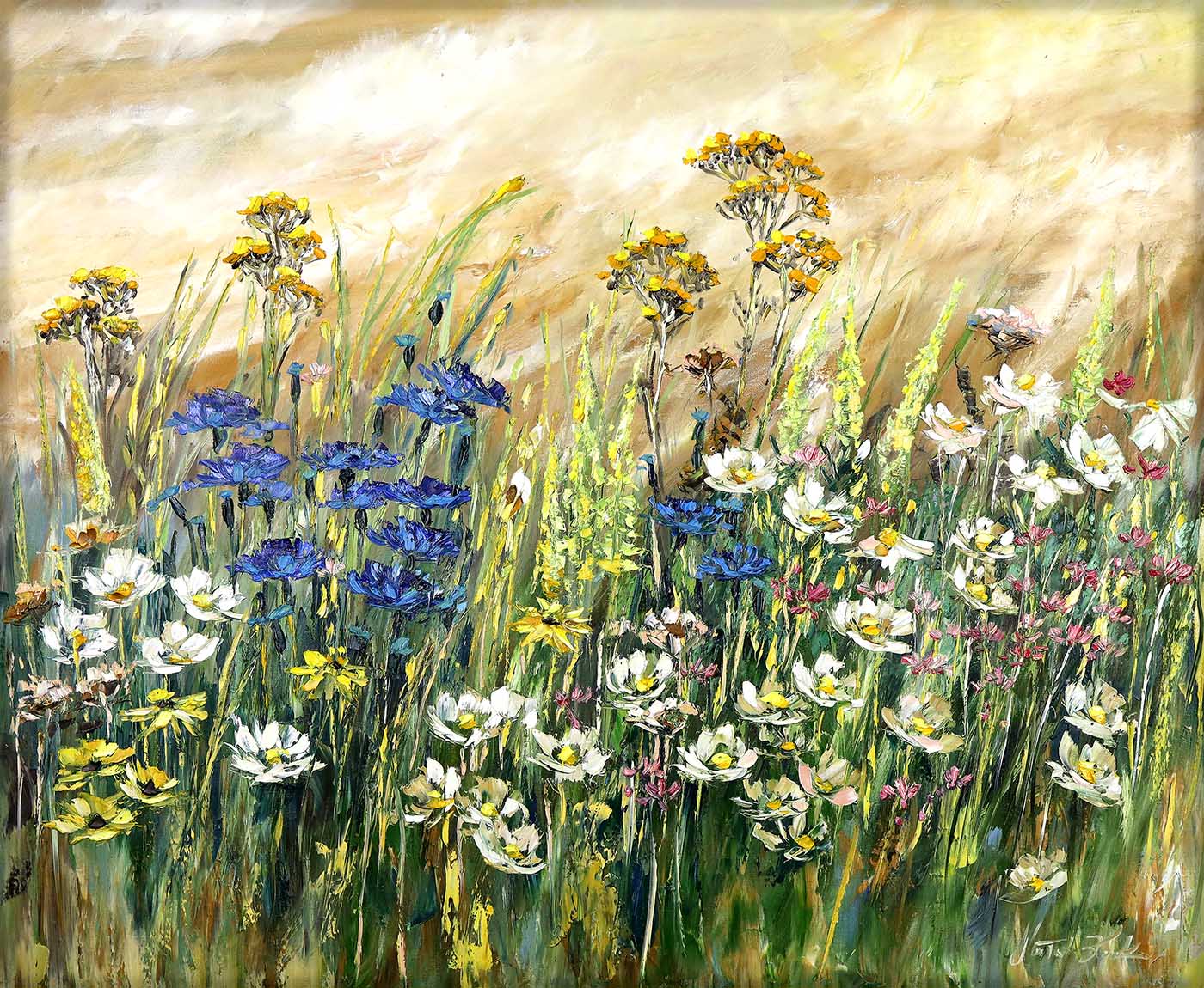 Zanurzeni w kwiatach