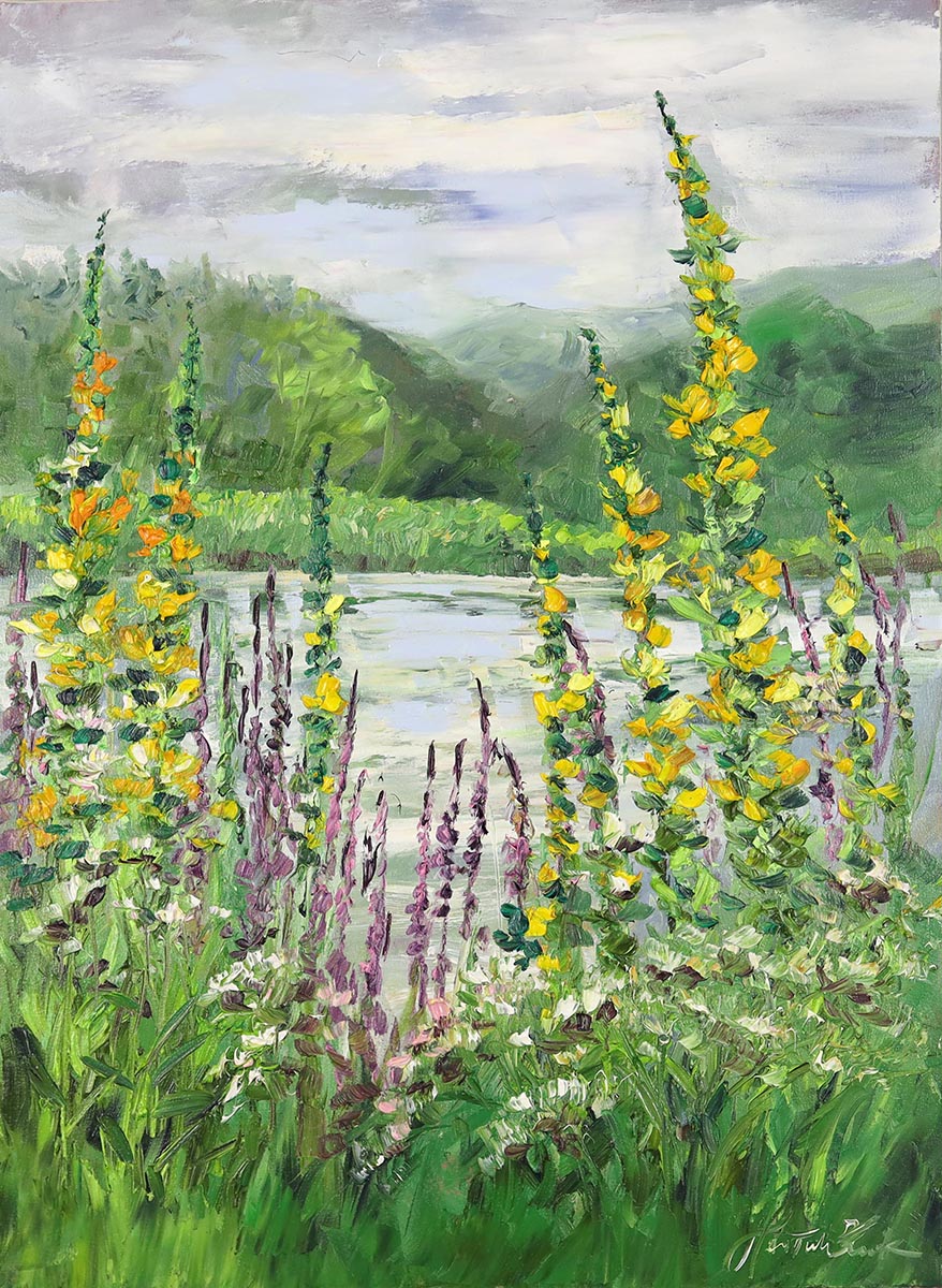 Dziewanny nad jeziorem - 