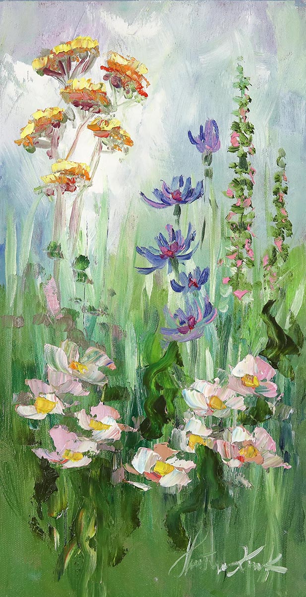 Fragment dzikiej łaki