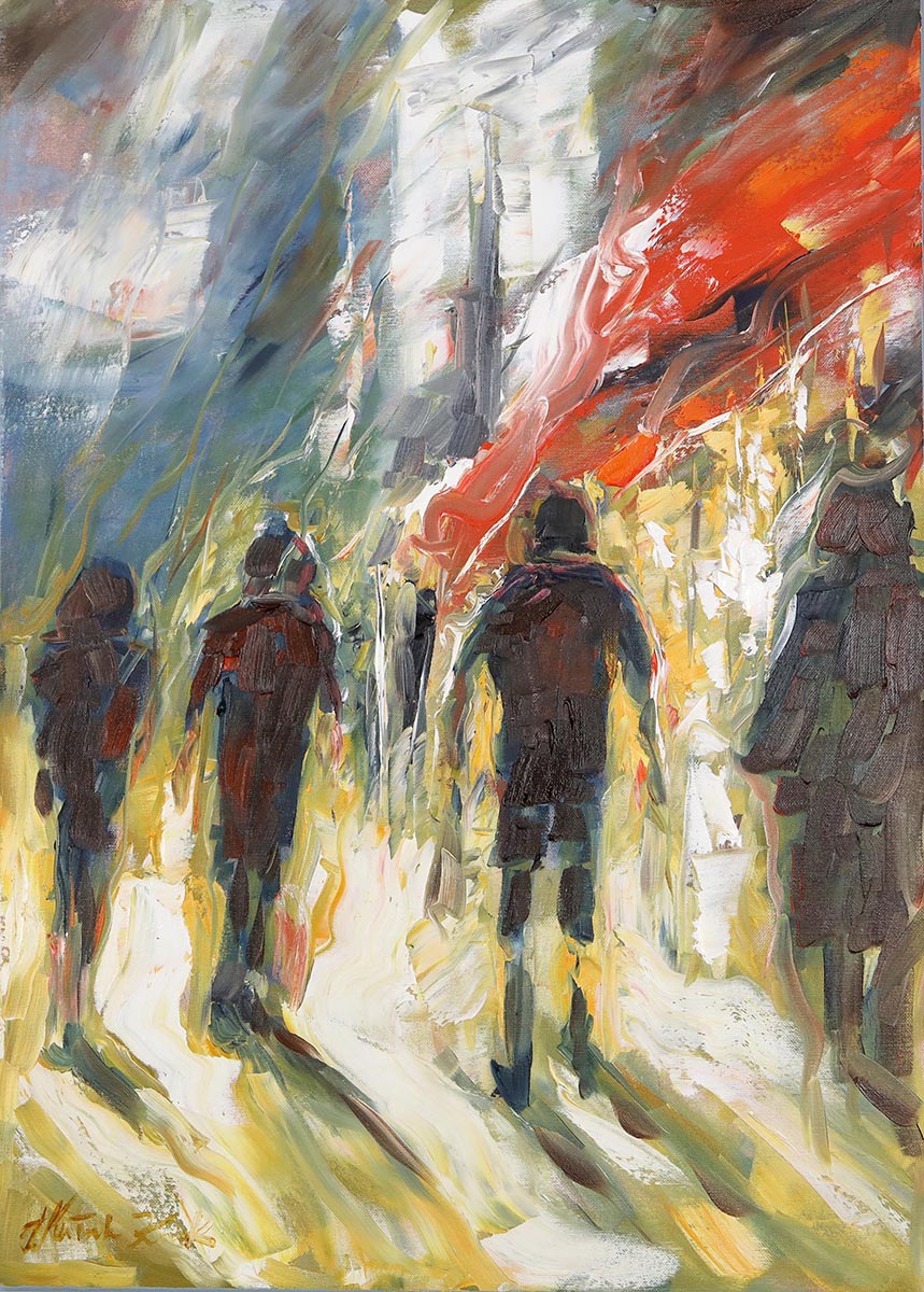 Droga przez miasto- Kibole