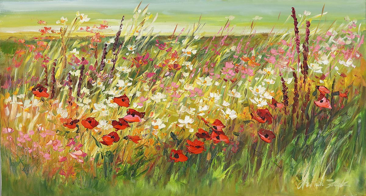 Łąka z makami Rezerwacja dla LS