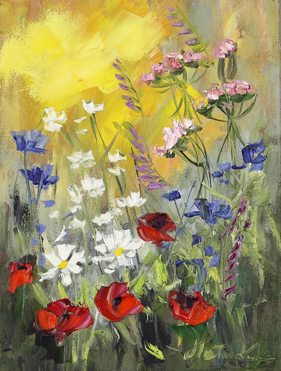 Swiatło wsród kwiatów  