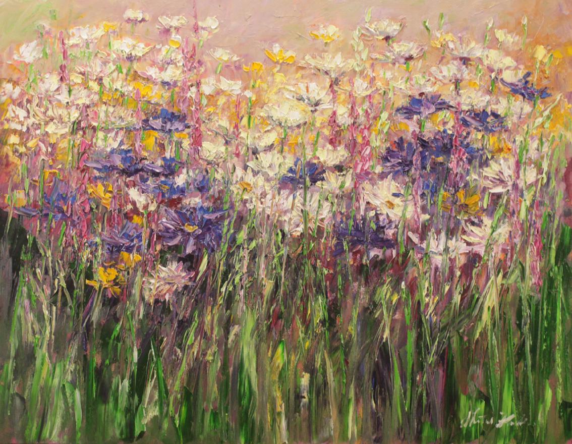 Swiatłem malowany ogród